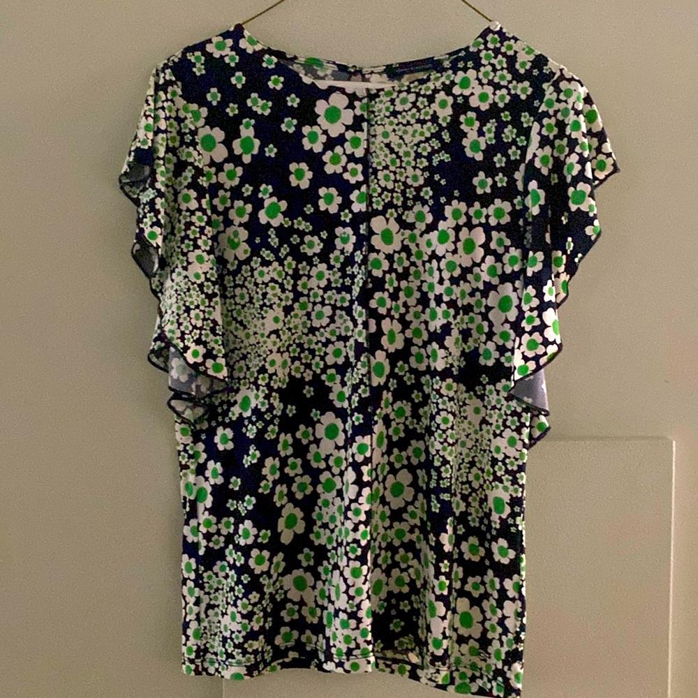 Tommy Hilfiger Flowery Blouse- Size M